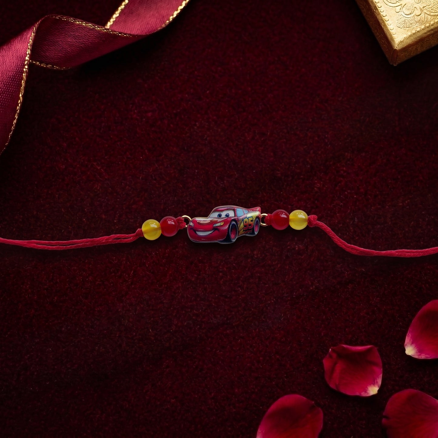 Lightning McQueen Kids Rakhi