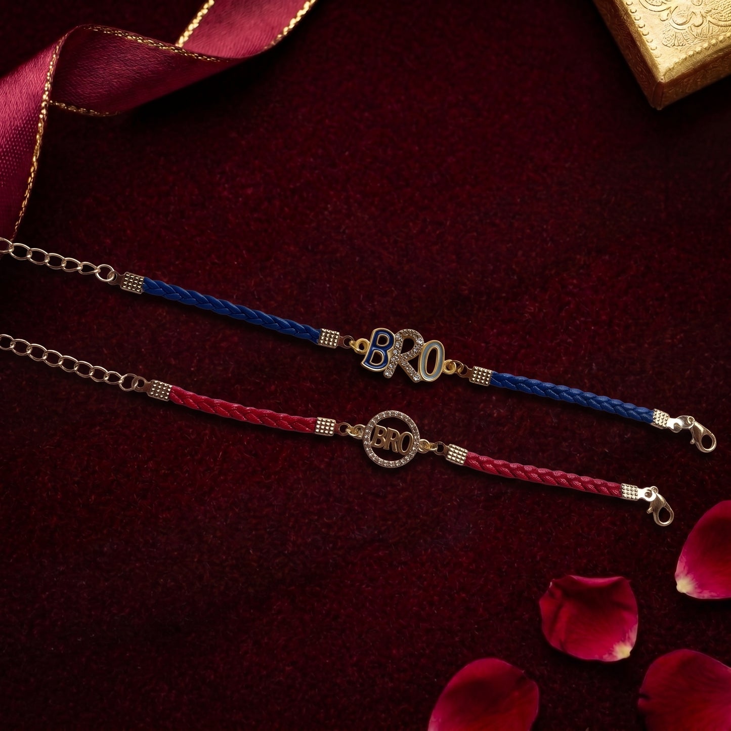 BRO Charm Rakhi Bracelet Collection (Choose Your Design)