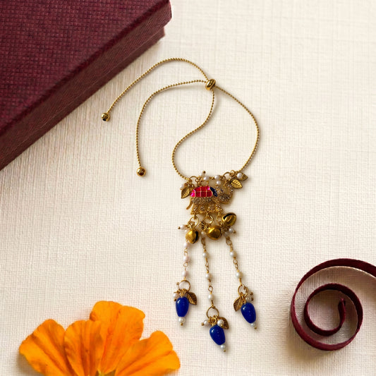 Royal Elephant Charm Bhabhi or Sister Bracelet