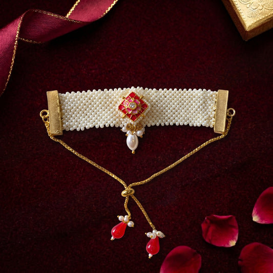 Pearl Bloom Bhabhi or Sister Bracelet