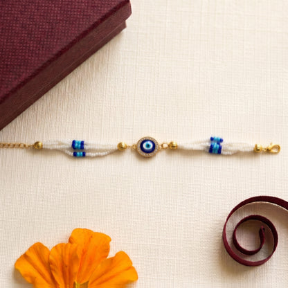 Protective Beaded Bracelet for Bhabhi