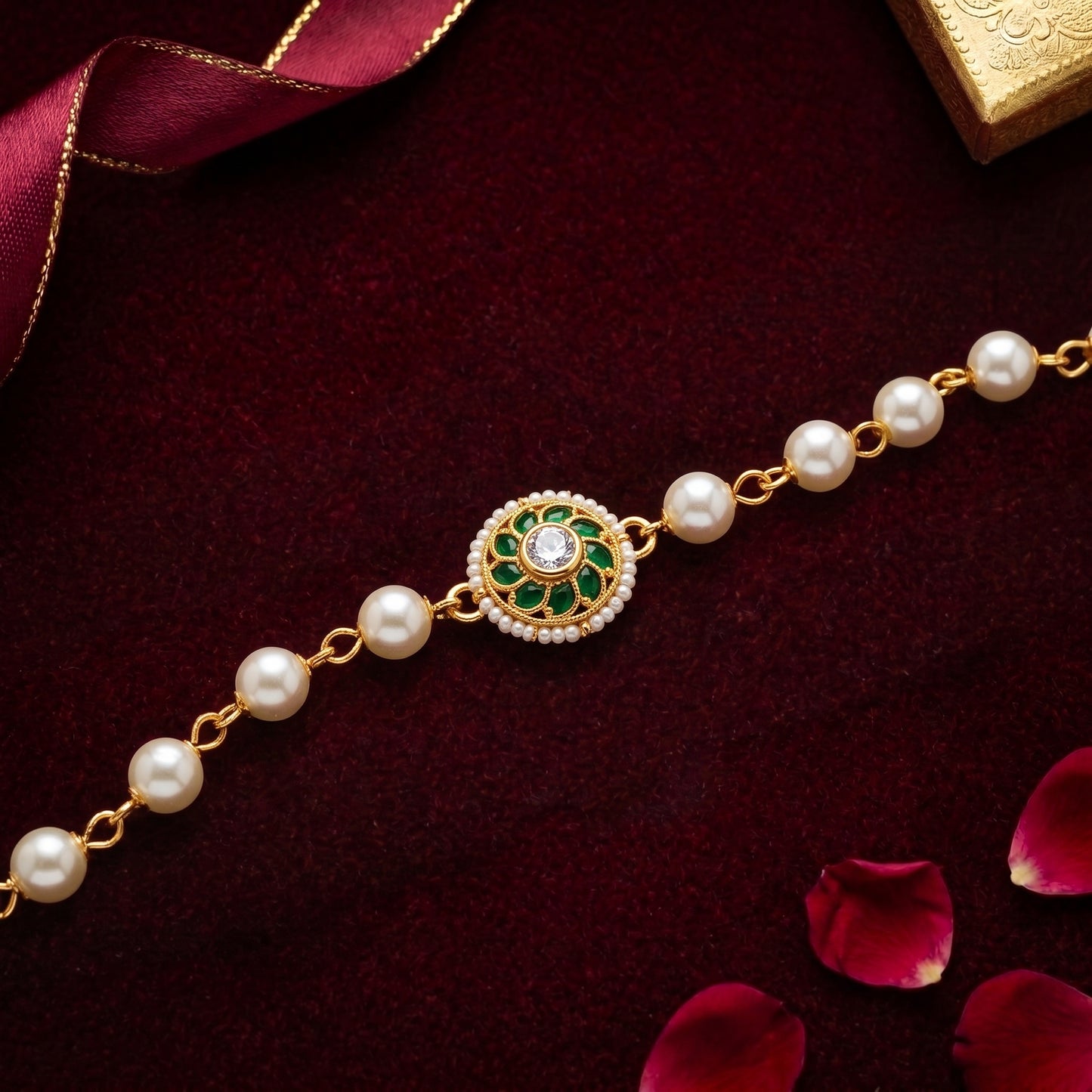 Elegant Handcrafted Bracelet for Bhabhi