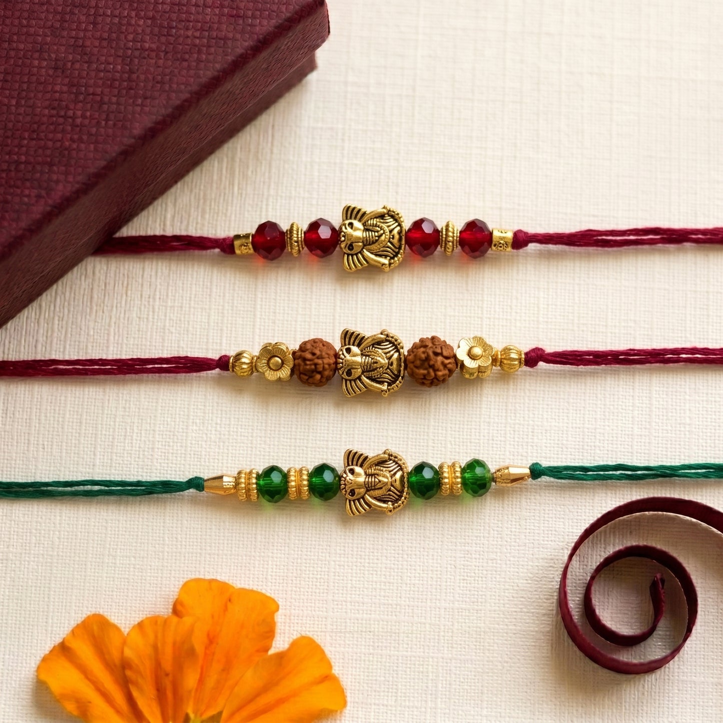 Divine Ganesha Bhai Rakhi Collection