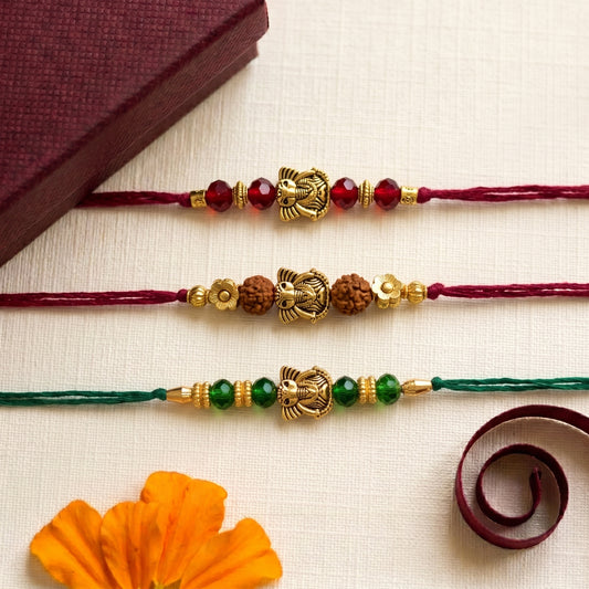 Divine Ganesha Bhai Rakhi Collection