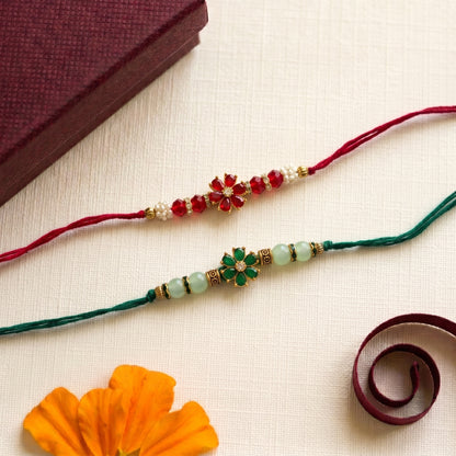 Bloomstone Floral Bhai Rakhi Collection