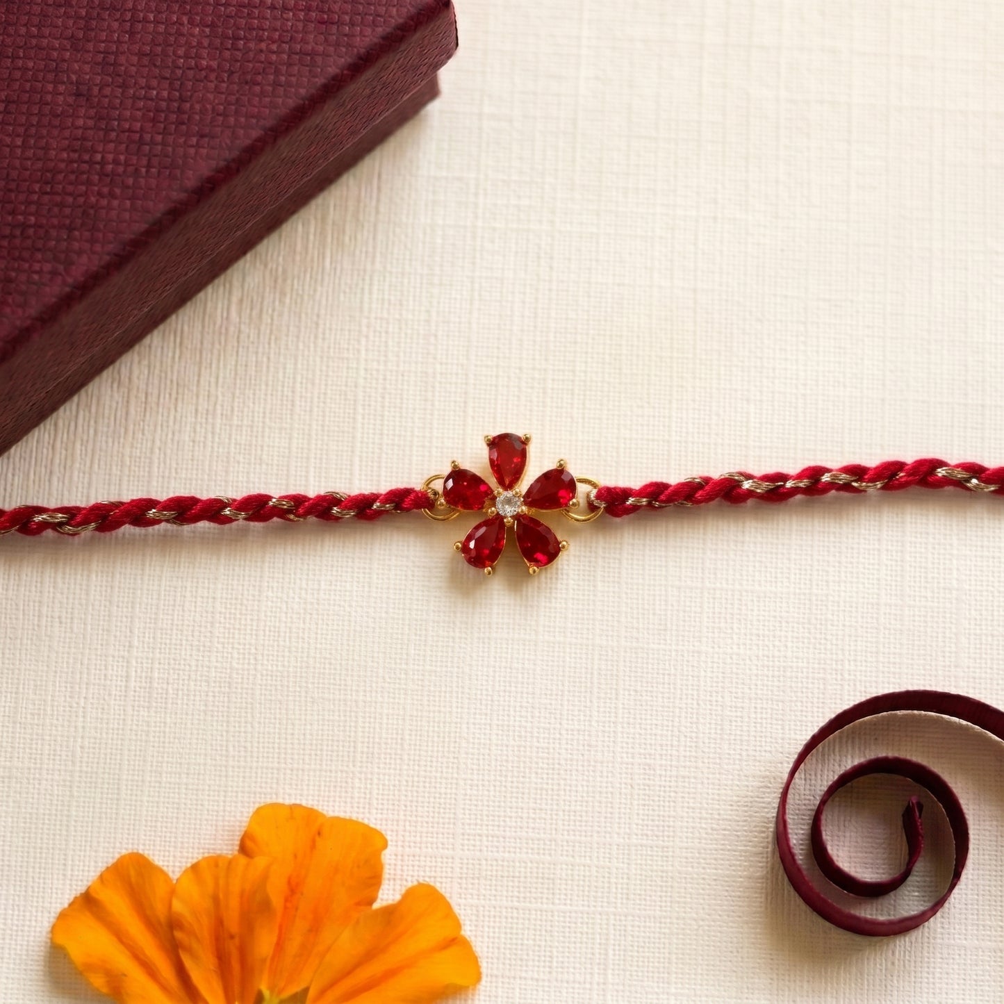 Floral Radiance Bhai Rakhi Collection
