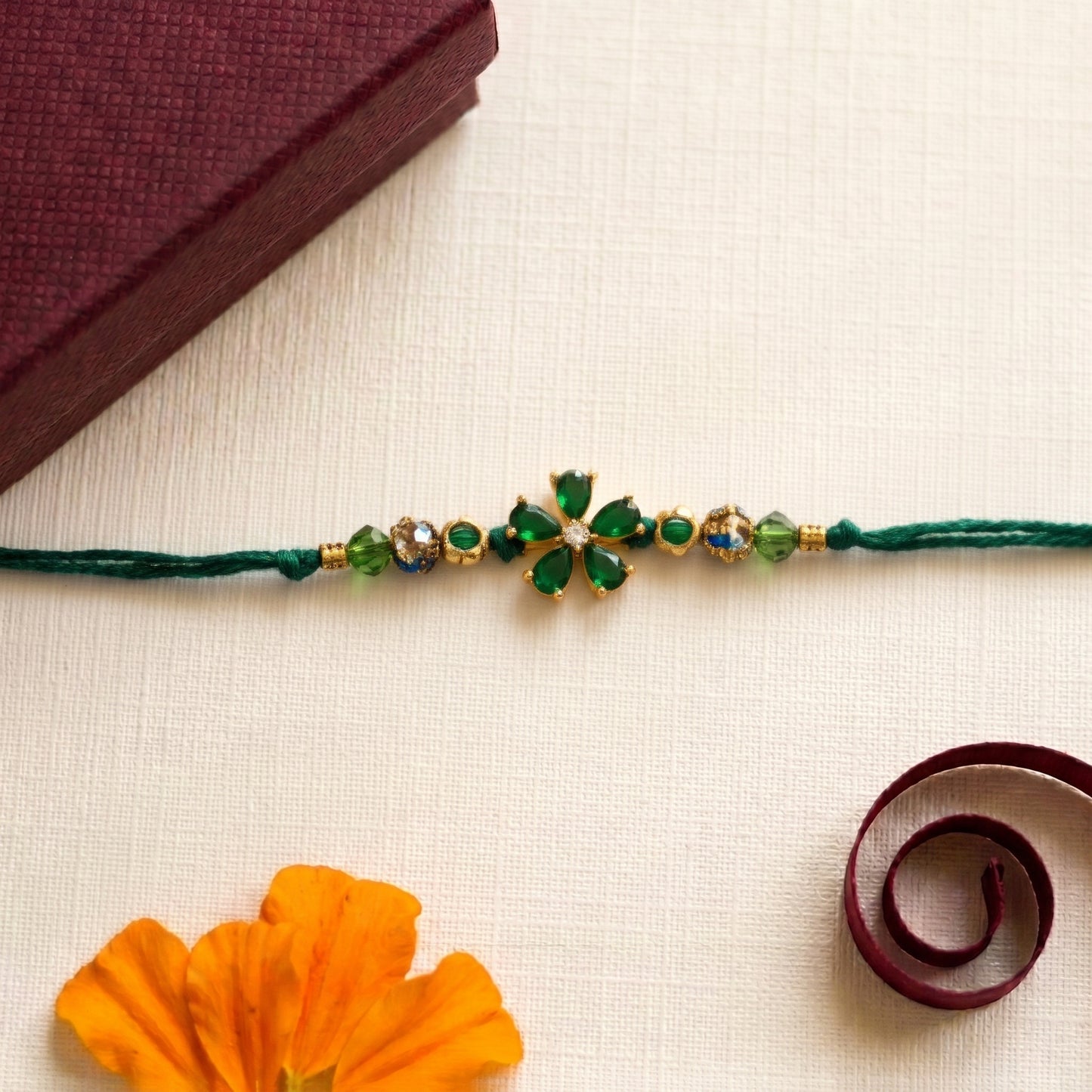 Floral Radiance Bhai Rakhi Collection