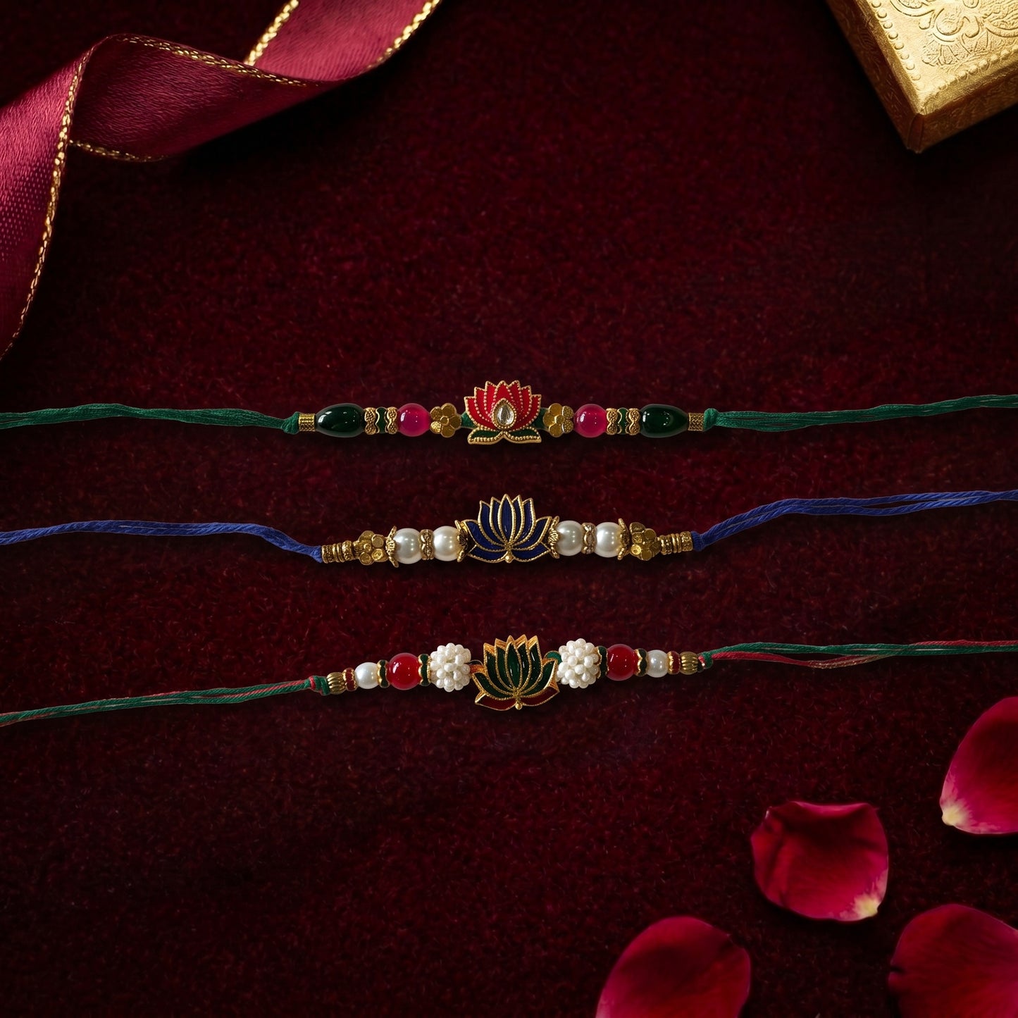 Lotus Grace Bhai Rakhi Collection