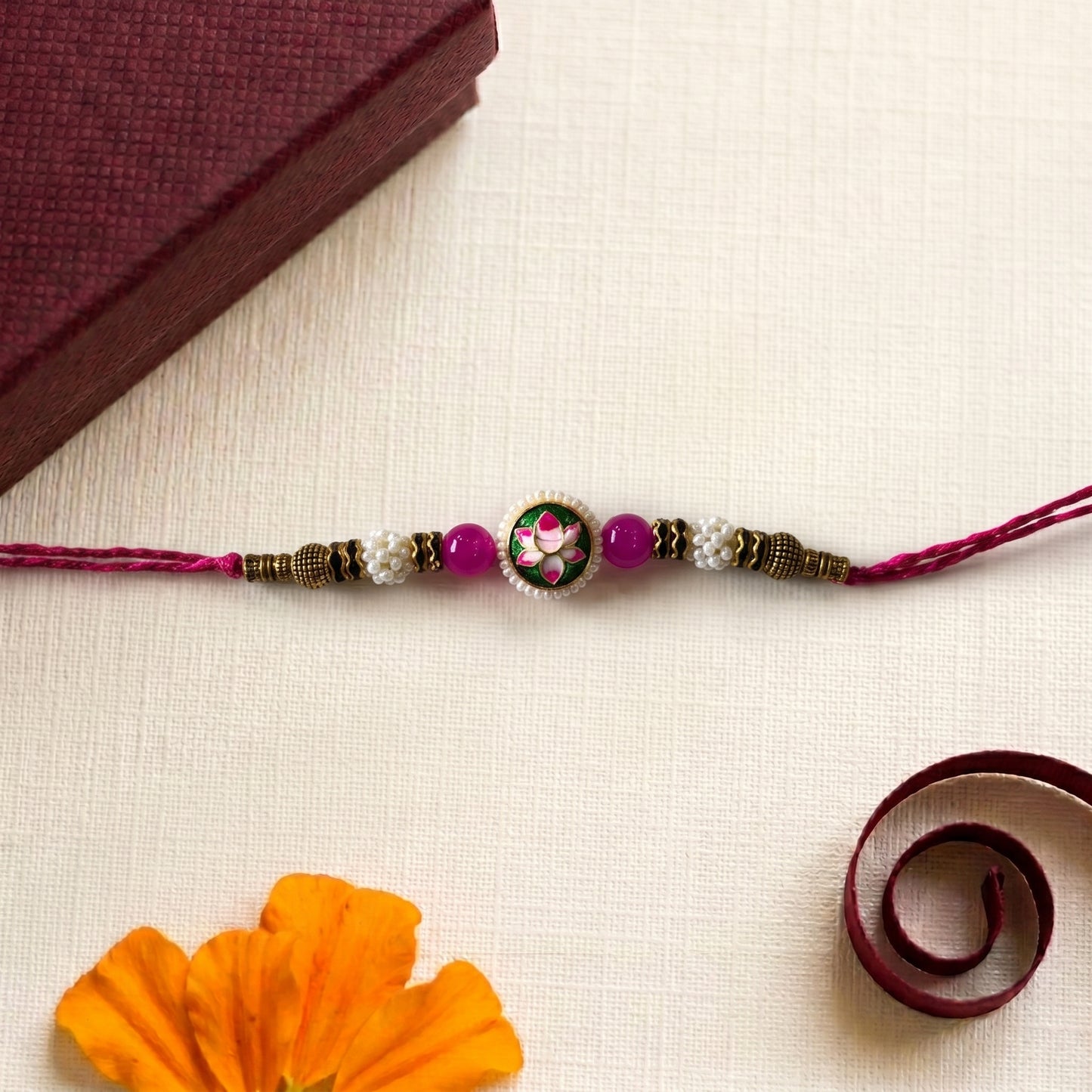 Heritage Lotus Bhai Rakhi Collection