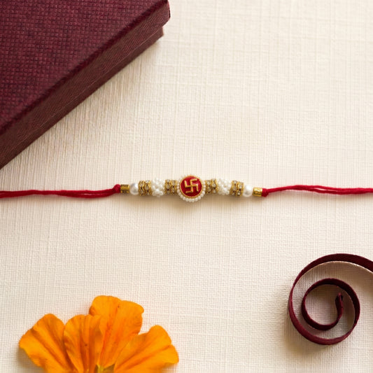 Auspicious Swastik Bhai Rakhi Collection