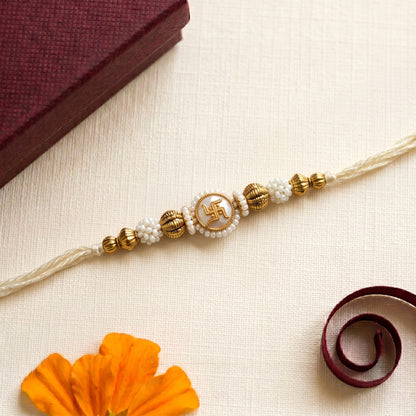 Auspicious Swastik Bhai Rakhi Collection