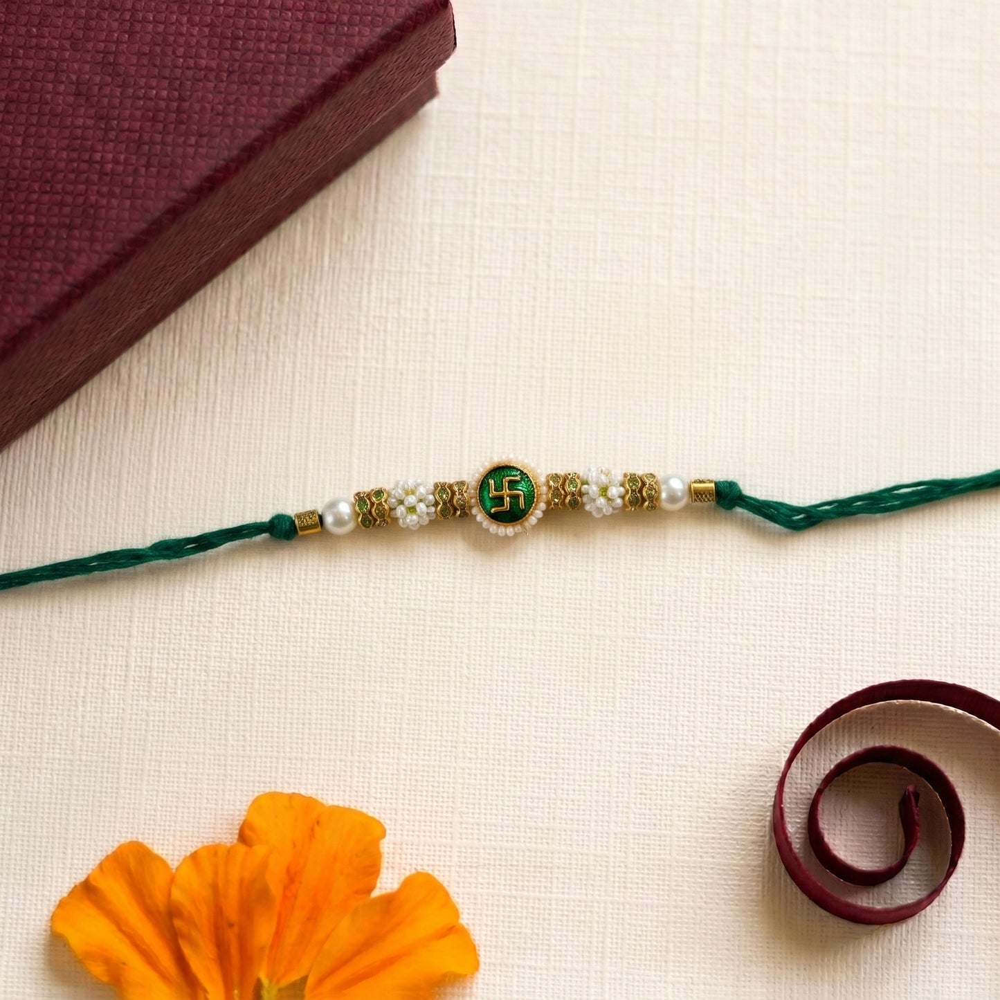 Auspicious Swastik Bhai Rakhi Collection