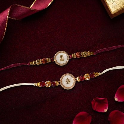Divine Trishul & Ganesha Bhai Rakhi Collection