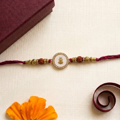 Divine Trishul & Ganesha Bhai Rakhi Collection