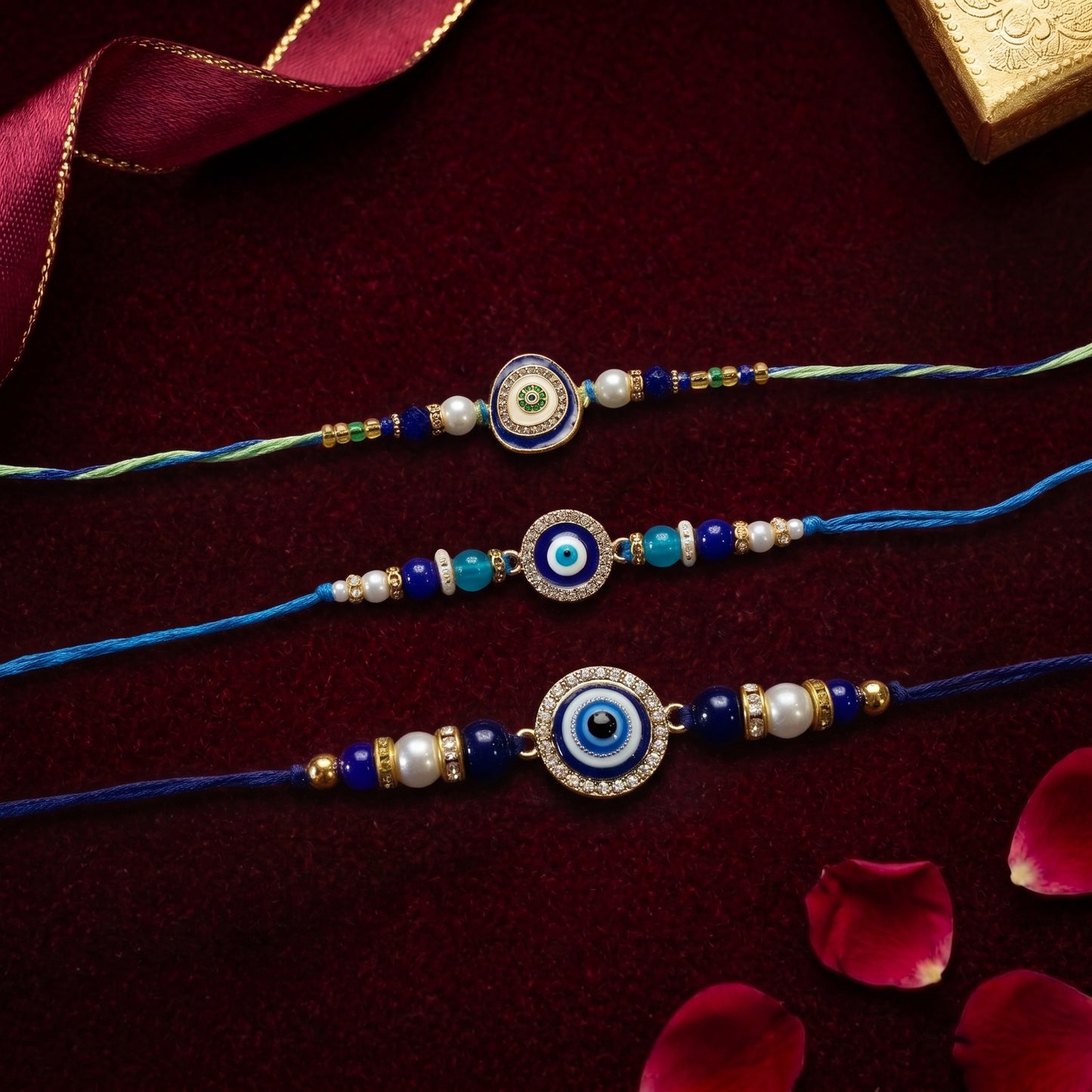 Evil Eye Designer Bhai Rakhi Collection