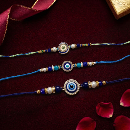 Evil Eye Designer Bhai Rakhi Collection