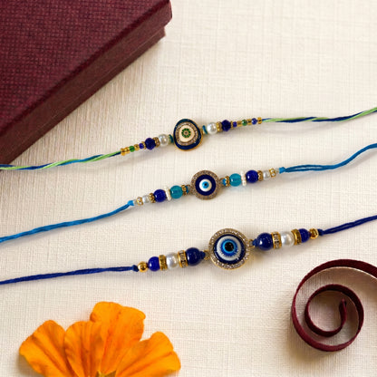 Evil Eye Designer Bhai Rakhi Collection