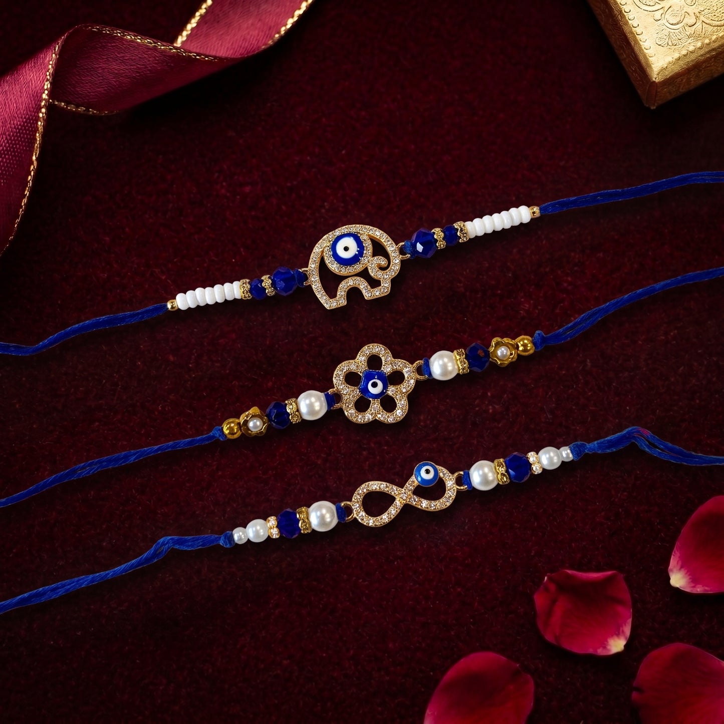 Evil Eye Designer Bhai Rakhi Collection