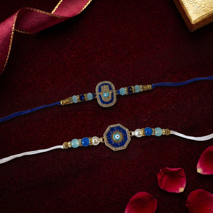 Premium Evil Eye Designer Bhai Rakhi Collection