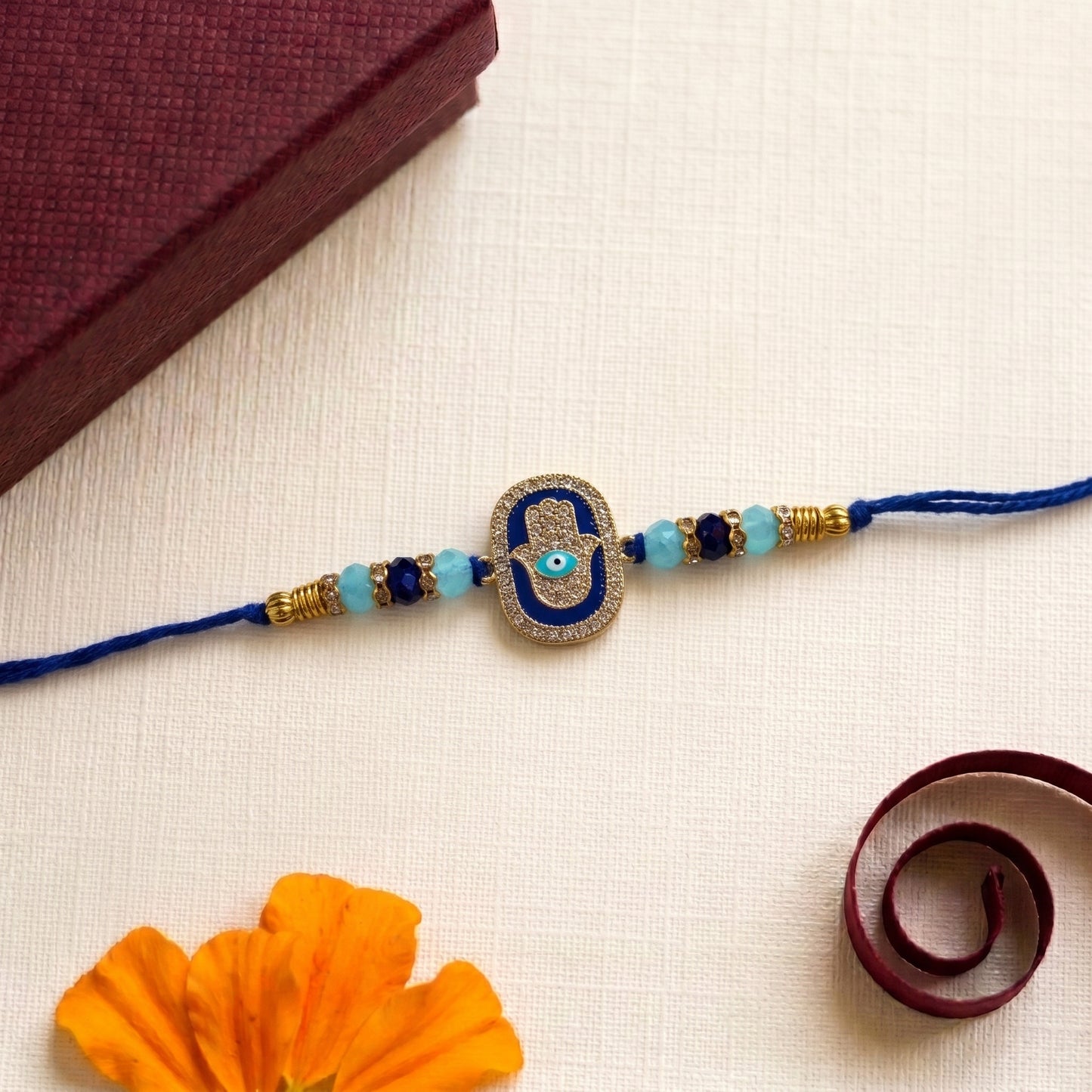 Premium Evil Eye Designer Bhai Rakhi Collection