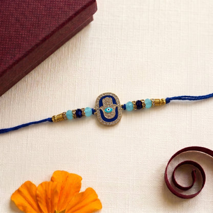 Premium Evil Eye Designer Bhai Rakhi Collection