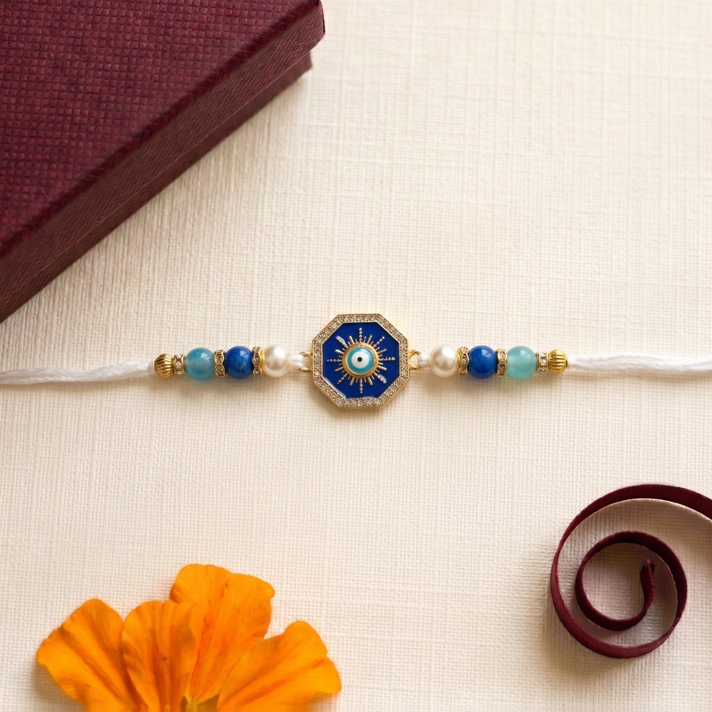 Premium Evil Eye Designer Bhai Rakhi Collection