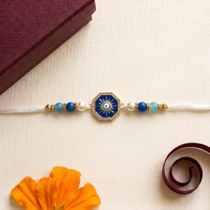 Premium Evil Eye Designer Bhai Rakhi Collection