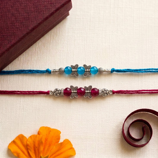 Butterfly Bead Bhai Rakhi Collection