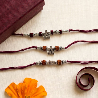 Mahadev Blessing Bhai Rakhi Collection