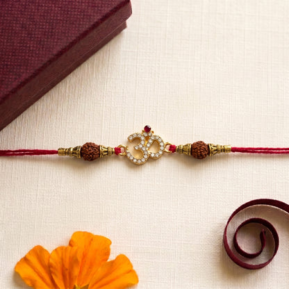 Om Rudraksha Bhai Rakhi Collection