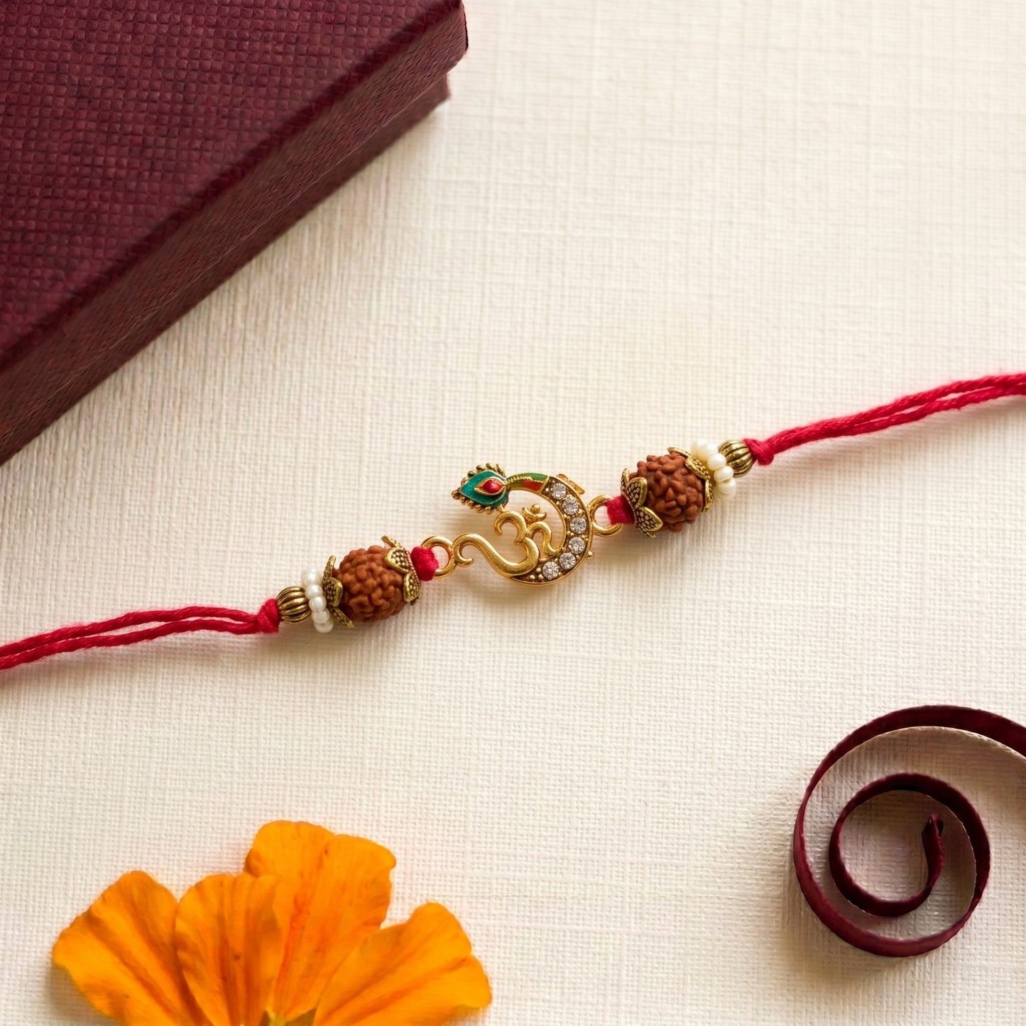Om Rudraksha Bhai Rakhi Collection