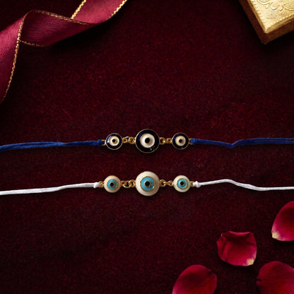 Minimal Evil Eye Bhai Rakhi Collection