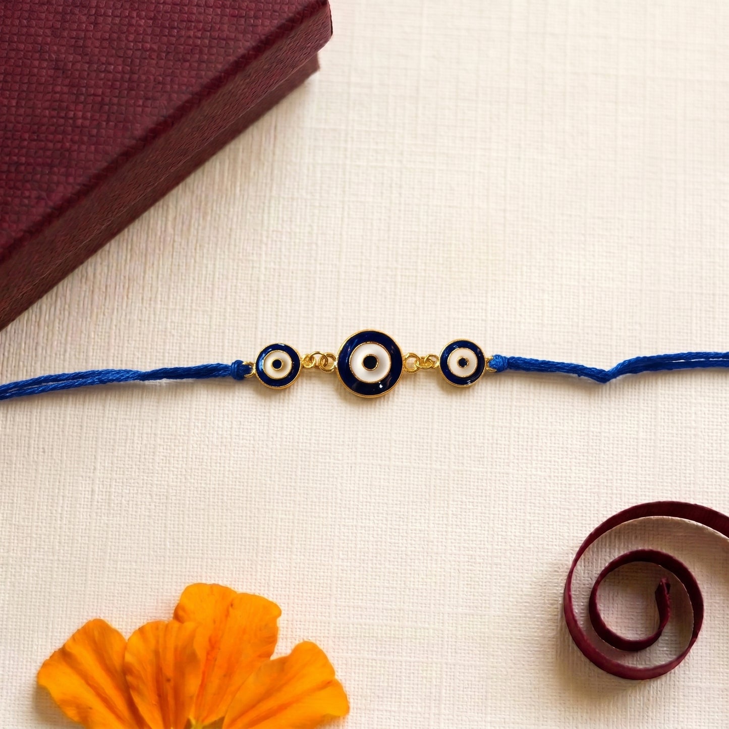 Minimal Evil Eye Bhai Rakhi Collection