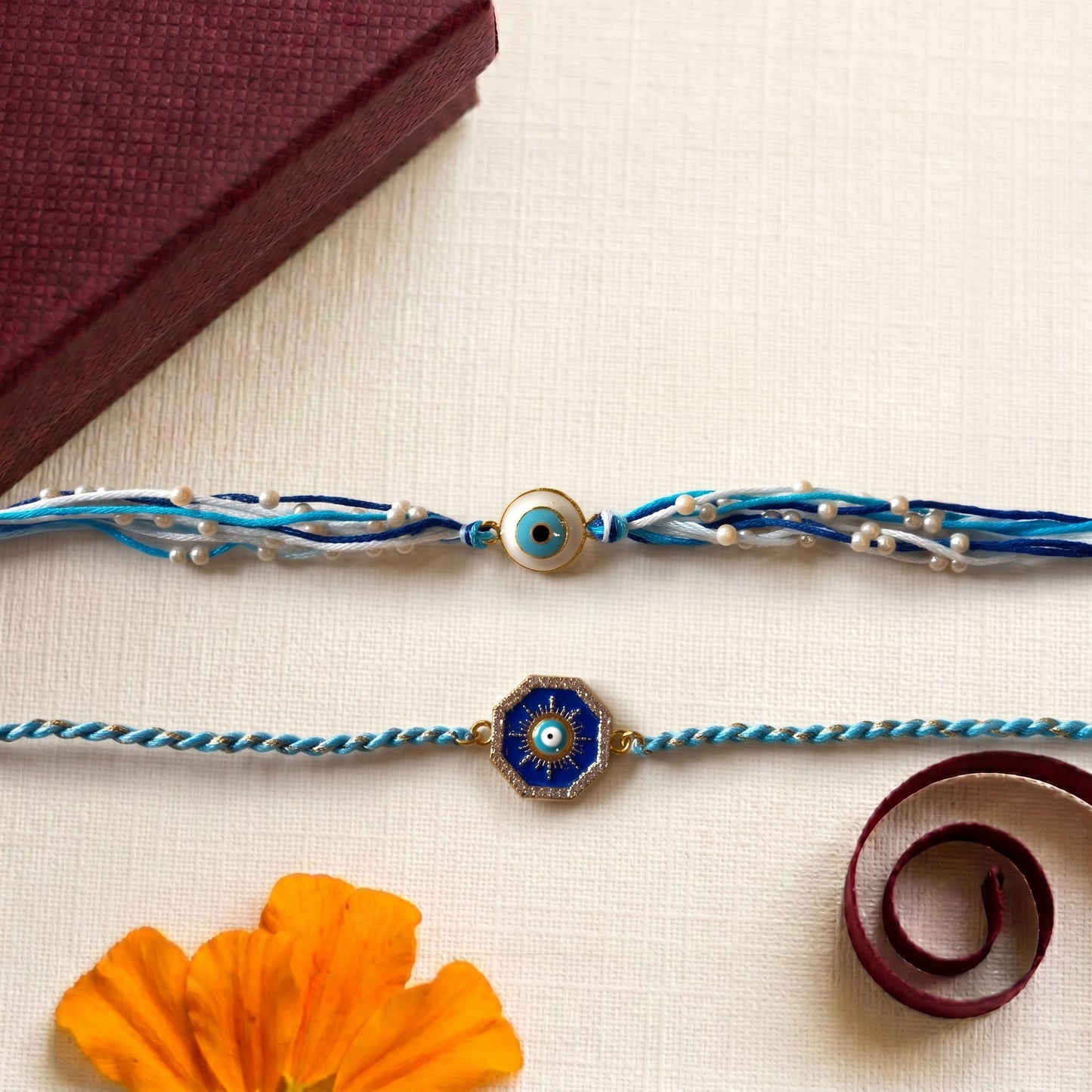 Premium Evil Eye Bhai Rakhi Collection