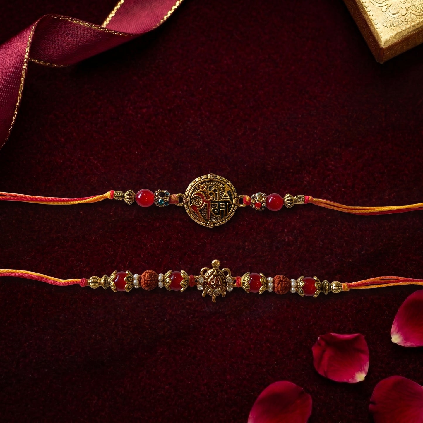 Premium Om Shubh Labh Bhai Rakhi Collection