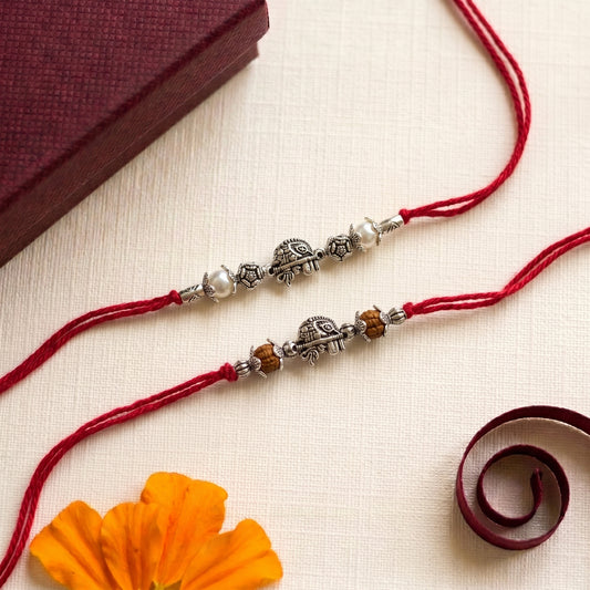 Premium Antique Turtle Bhai Rakhi Collection