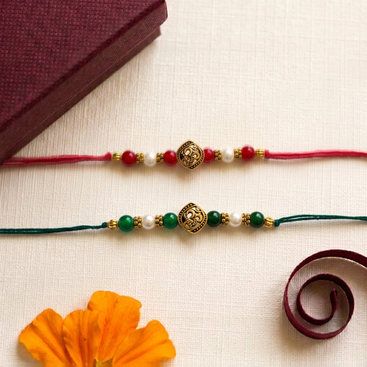 Om Rudraksha Designer Rakhi