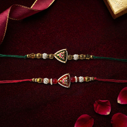 Floral Designer Bhai Rakhi Collection