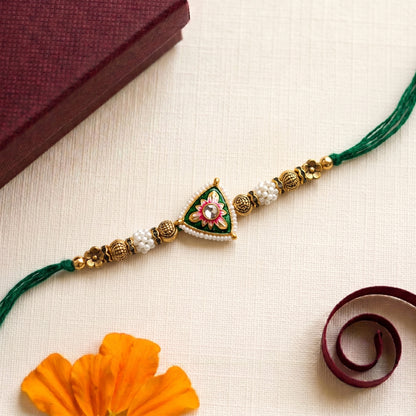 Floral Designer Bhai Rakhi Collection