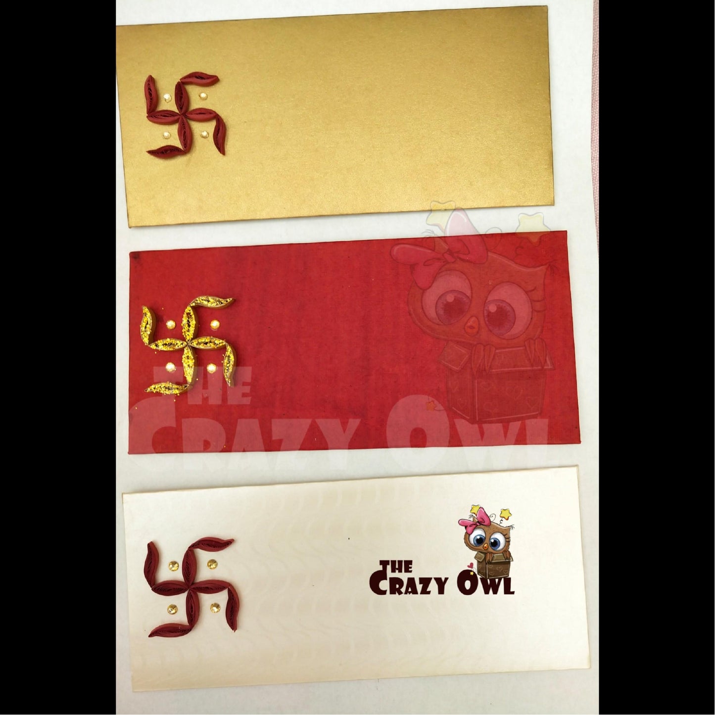 Premium Handcrafted Rakhi Envelope Collection (Choose Your Design)
