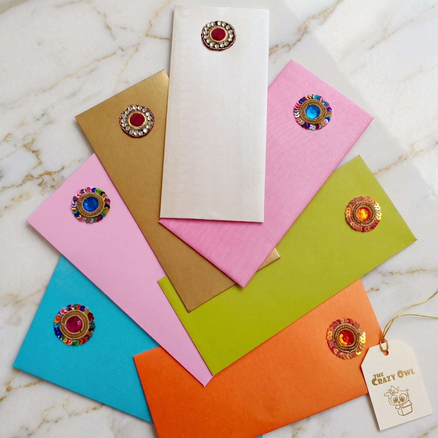 Premium Handcrafted Rakhi Envelope Collection (Choose Your Design)