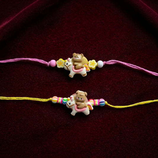 Kids Teddy Unicorn Rakhi