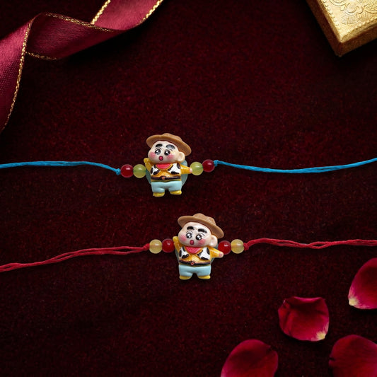 Kids Shinchan Cowboy Rakhi