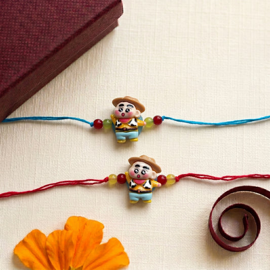 Kids Shinchan Cowboy Rakhi