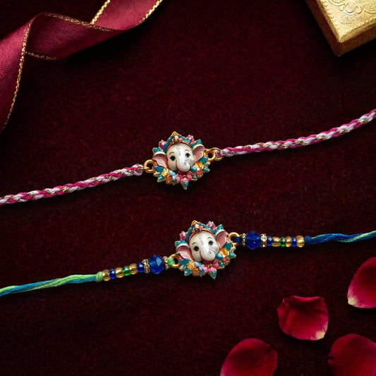 Lord Ganesha Designer Rakhi