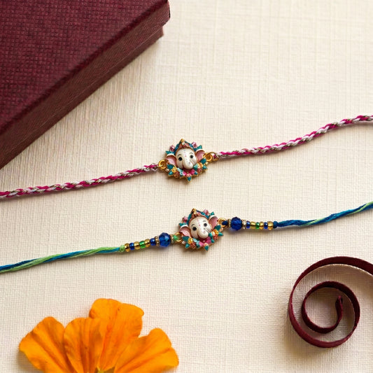 Lord Ganesha Designer Rakhi