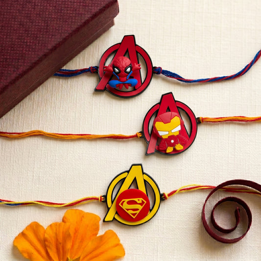 Superhero Spinner Kids Rakhi