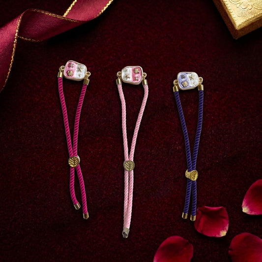 Cute Adjustable Bracelet Rakhi Collection