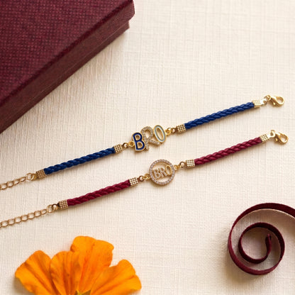 BRO Charm Rakhi Bracelet Collection (Choose Your Design)